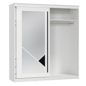 Марко 95.11 Шкаф-купе 2-х дверный (Олмеко) Белый